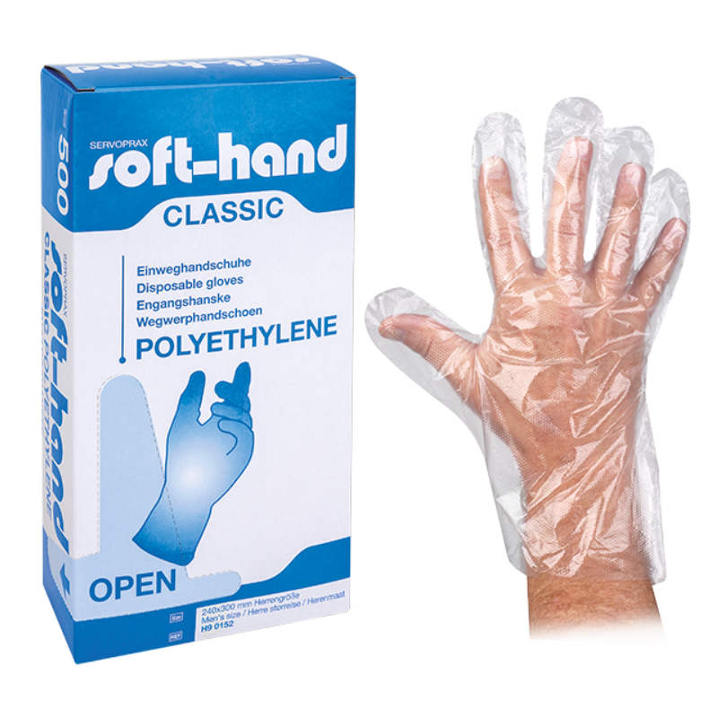 PE Handschuhe Herren  Soft-Hand Poly Classic
